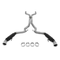 Picture of Flowmaster 15-17 Mustang GT 5.0L Outlaw SS Cat-Back Exhaust System