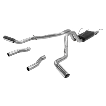 Picture of Flowmaster 17-25 Supe Duty 6.2L/6.8L/7.3L Force II Cat-Back Dual Exhaust System