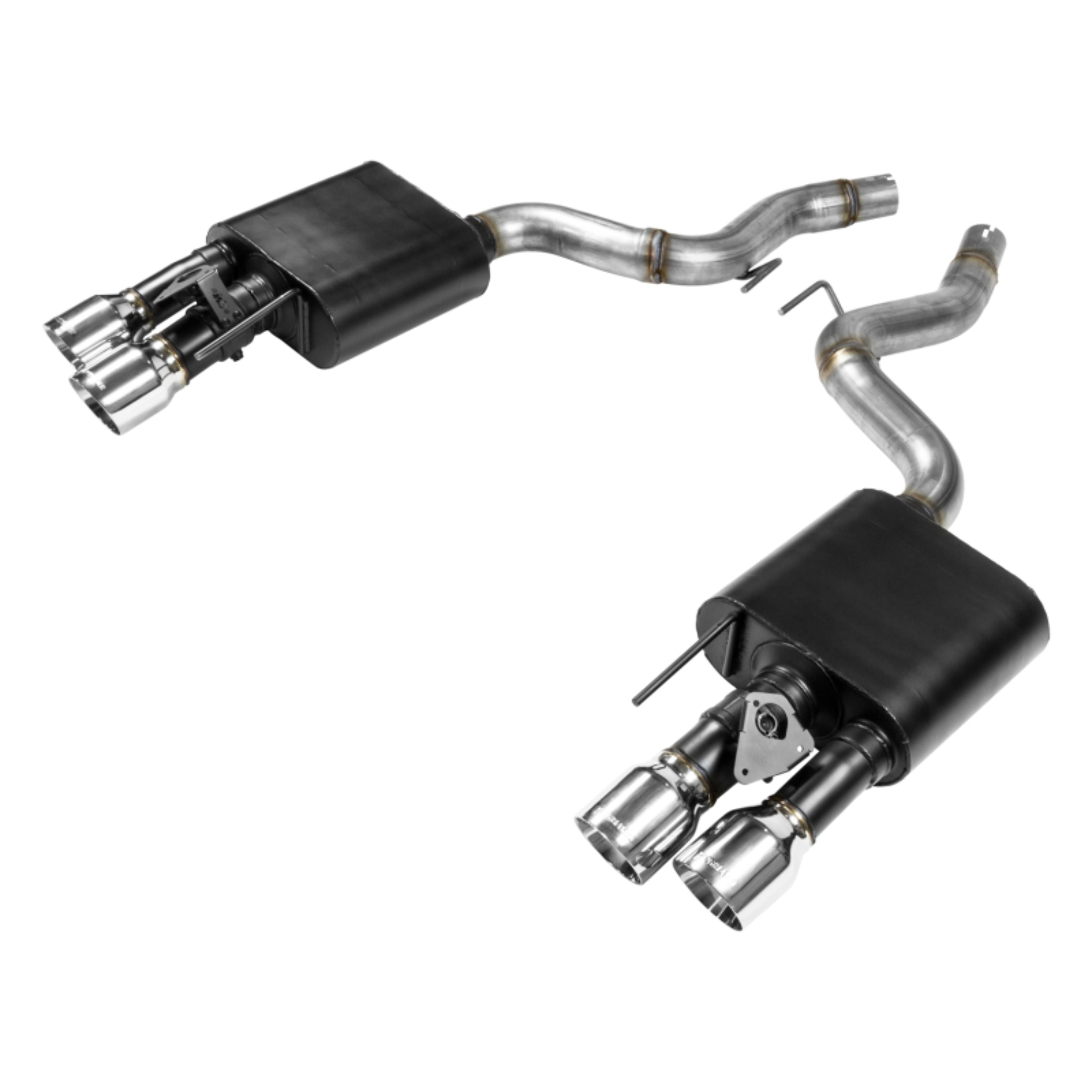 Picture of Flowmaster 18-23 Mustang 5.0L American Thunder Axle-Back Exhaust System (w/Valves)