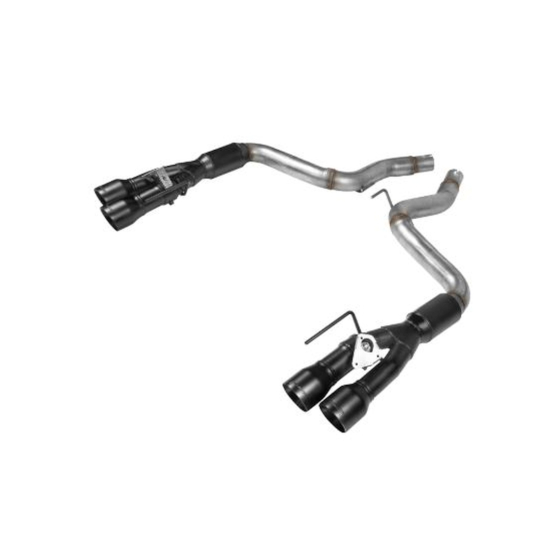 Picture of Flowmaster 18-23 Mustang 5.0L Outlaw Axle-Back Exhaust System - Black Tips(w/Valves)