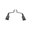 Picture of Flowmaster 18-23 Mustang 5.0L Outlaw Axle-Back Exhaust System - Black Tips(w/Valves)