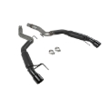 Picture of Flowmaster 15-23 Mustang BASE SS Outlaw Axle-Back Exhaust System - Black