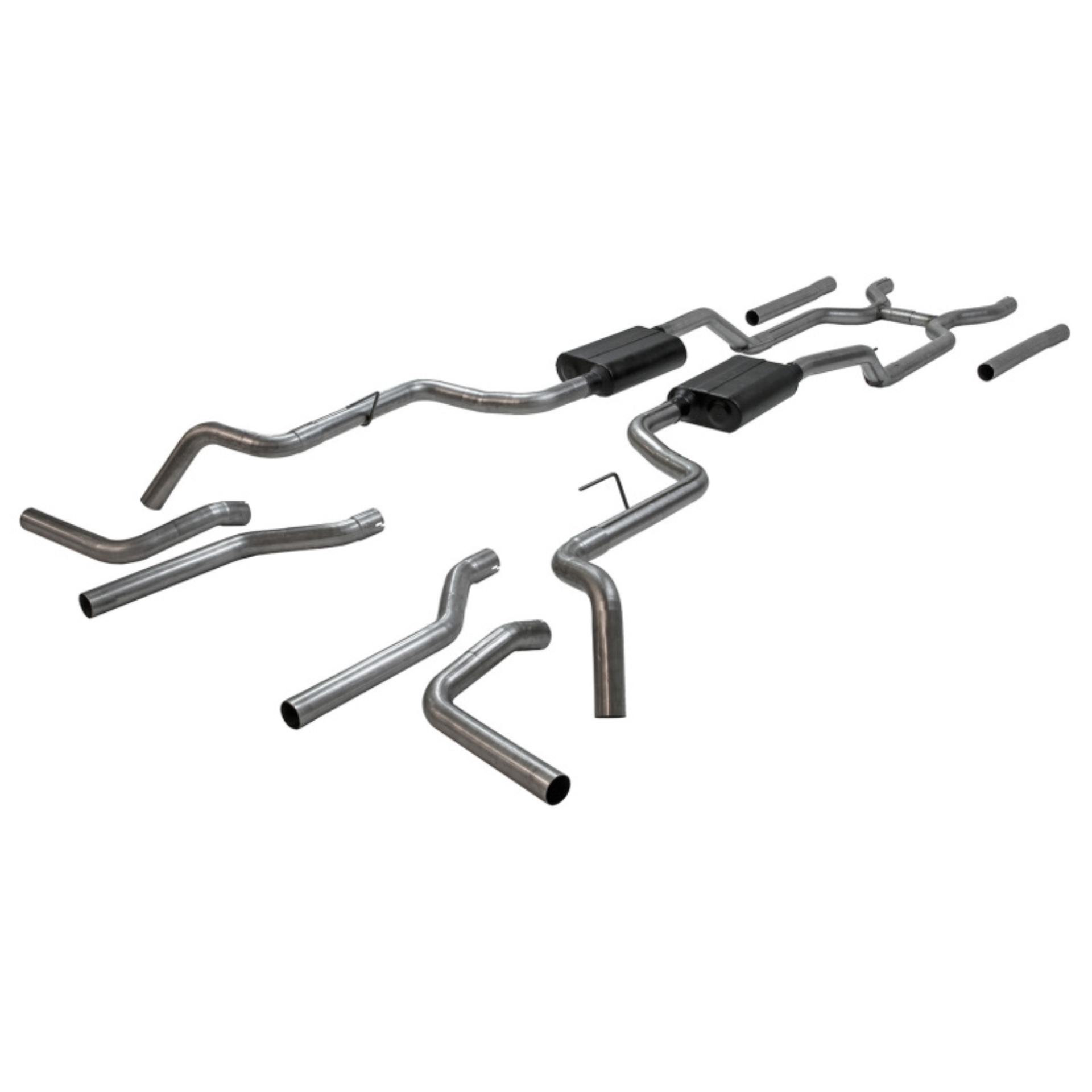 Picture of Flowmaster 63-66 GM C10 American Thunder SS Crossmember-Back Exhaust System