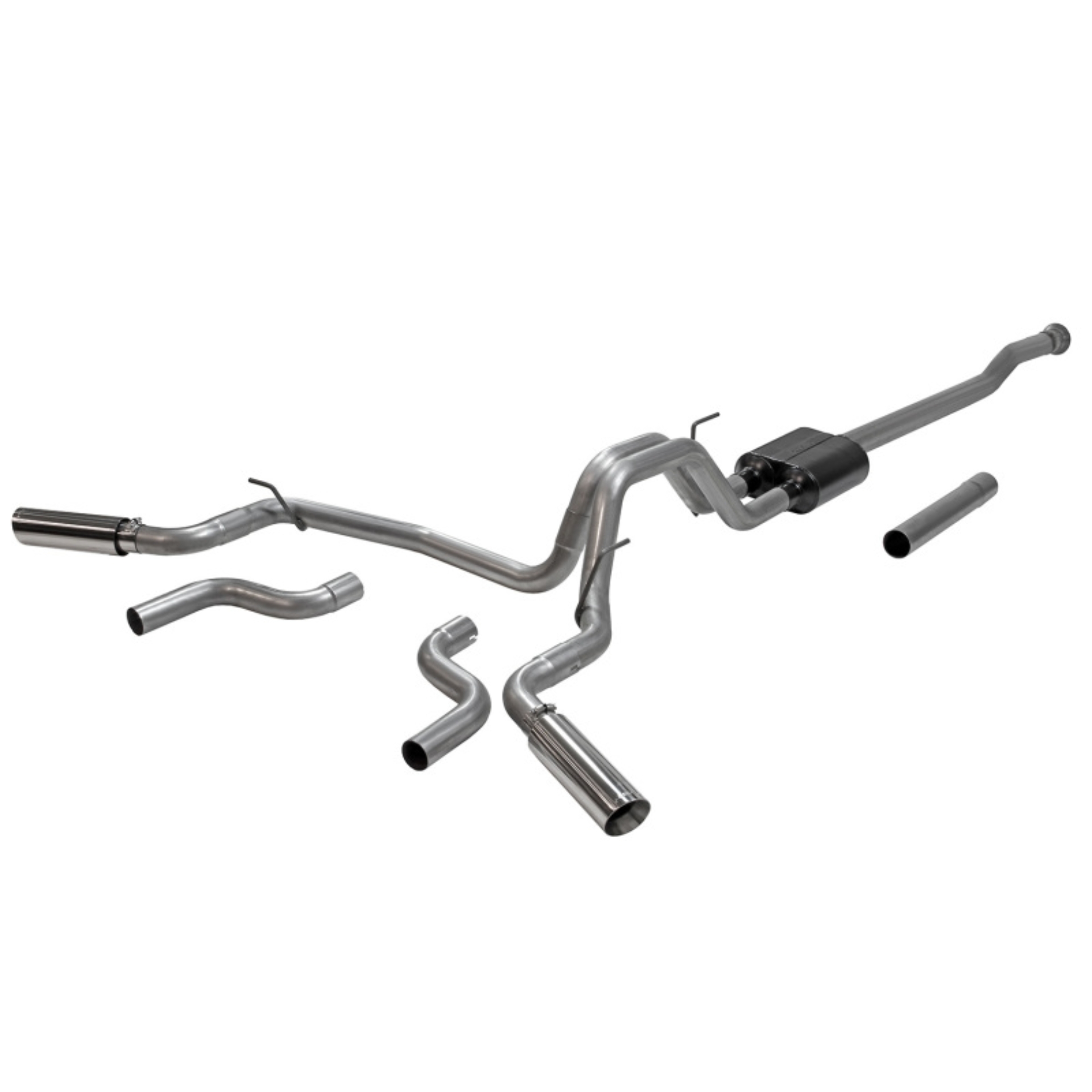 Picture of Flowmaster 21-25 Ford F150 2.7L/3.5L/5.0L American Thunder Cat-Back Exhaust System