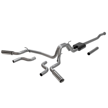 Picture of Flowmaster 21-25 Ford F150 2.7L/3.5L/5.0L American Thunder Cat-Back Exhaust System