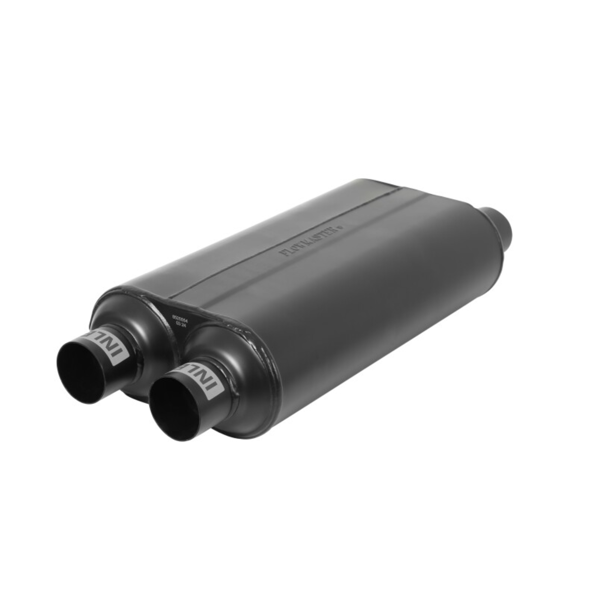 Picture of Flowmaster 2.50 IN(D)/2.50 OUT(D) 50 Heavy Duty SS Muffler