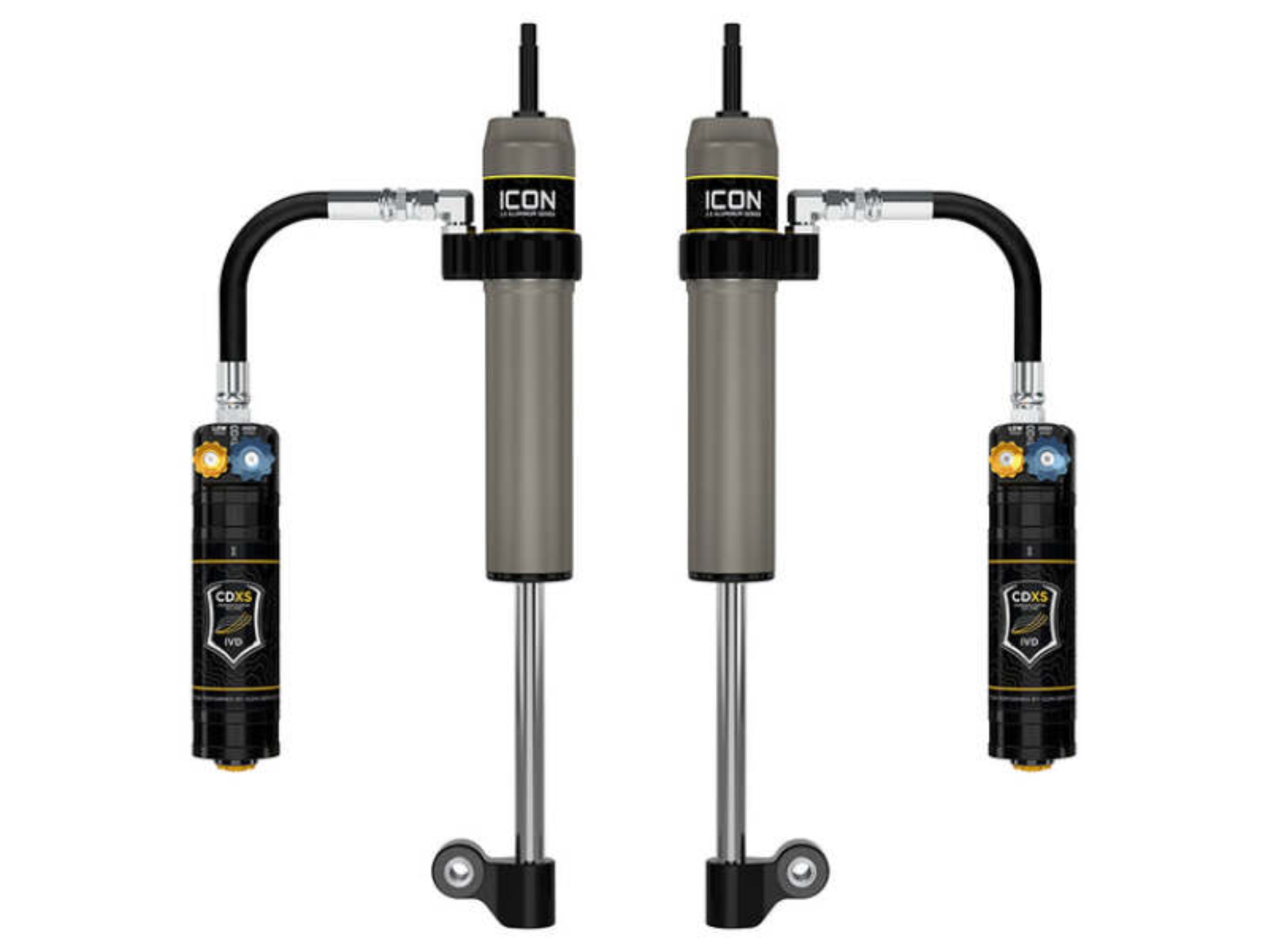 Picture of ICON 05-23 Toyota Tacoma Rear VS 2.5 Alum RXT Shock Absorbers Remote Resi w/ CDXS Pair