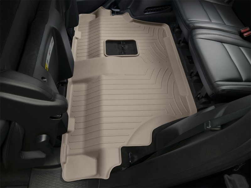 Picture of WeatherTech 25-26 Cadillac Escalade/Escalade V 2nd Row Rear FloorLiner HP - Tan