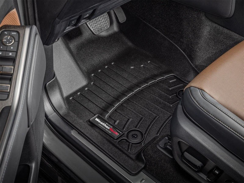 Picture of WeatherTech 24-26 Toyota Land Cruiser/Lexus GX Front FloorLiner - Black