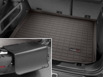 Picture of WeatherTech 23-25 Maserati Grecale (Excl. Folgore) Cargo Liner w/ Bumper Protector - Cocoa
