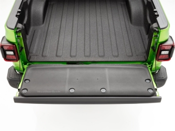Picture of WeatherTech 20-26 Jeep Gladiator Tailgate Cushion w/o Caddy - Black