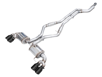 Picture of AWE Tuning 22-26 BMW M240i (G42) Touring Edition Exhaust - Diamond Black Tips