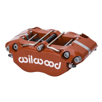 Picture of Wilwood caliper ndpr-p 1.12/1.12 .810 rotor 4.75 MT W/BRIDGE bolt red