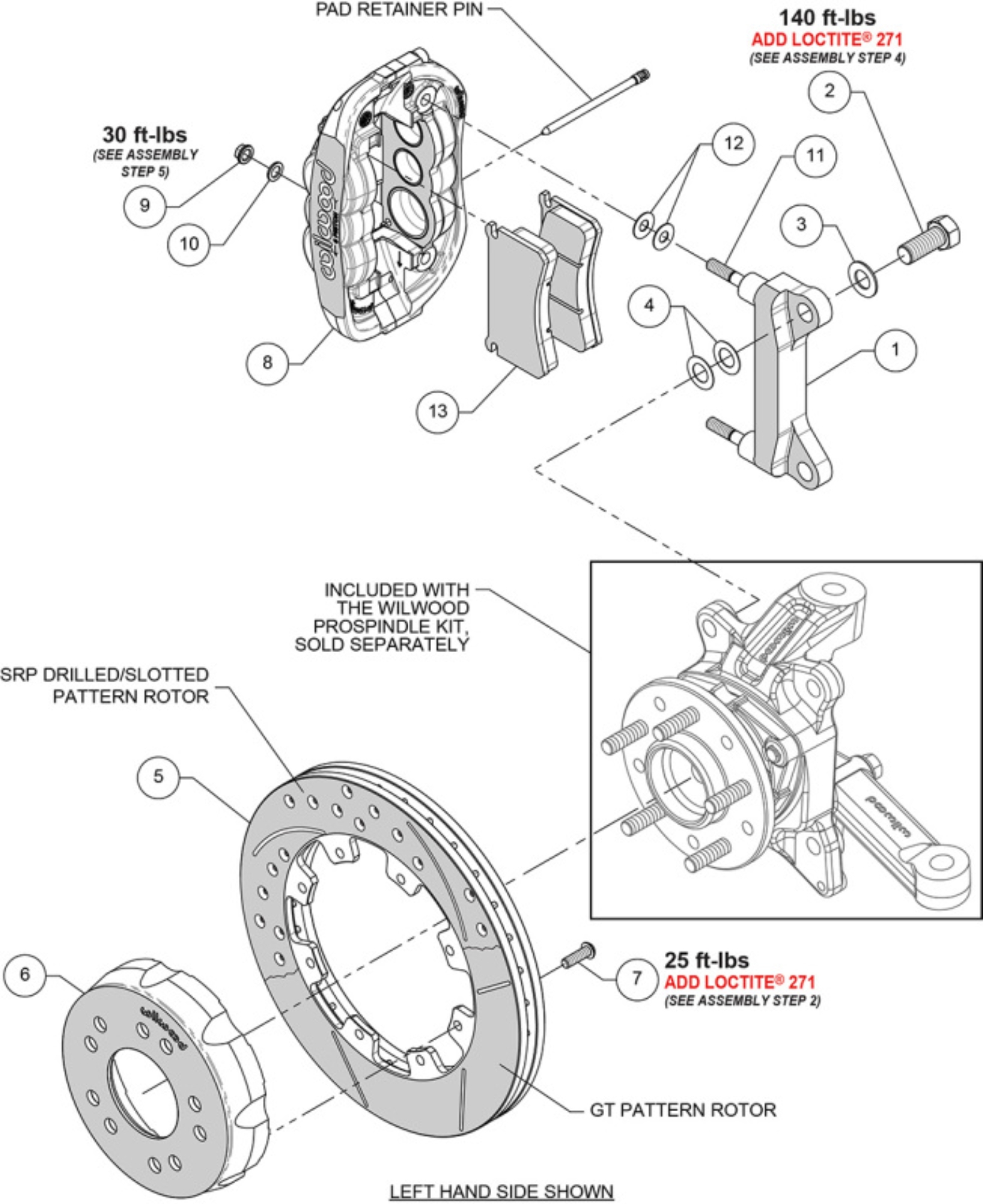 Picture of Wilwood WIL Custom Big Brake Kits Front - 140-18300-D