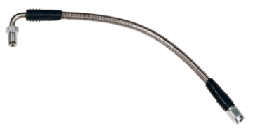Picture of Wilwood flexline brake 10.5IN. OAL -3 hose 90 deg IF MALEX3/8 swivel