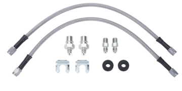 Picture of Wilwood flexline kit 16IN -3 M10X1.0 BF 1/8 NPT grommet