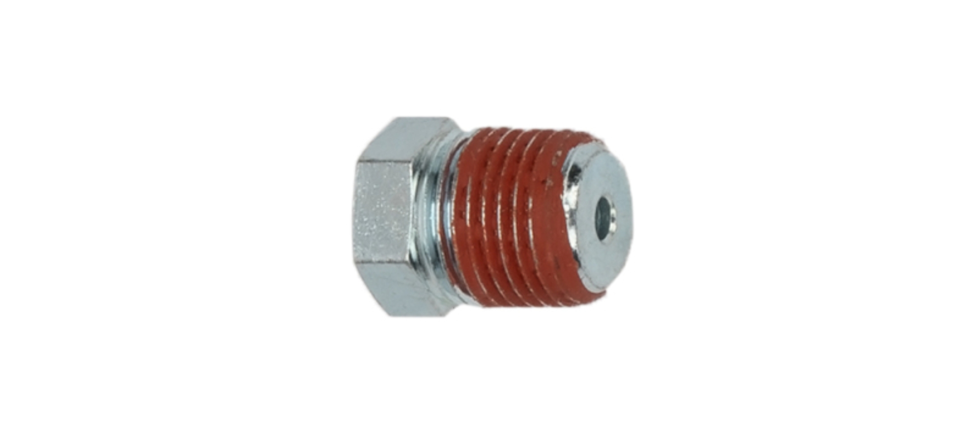 Picture of Wilwood fitting bleed screw body compact 1/8-27 NPT clear 10MM hex