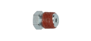 Picture of Wilwood fitting bleed screw body compact 1/8-27 NPT clear 10MM hex