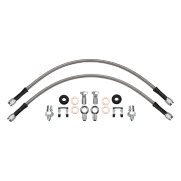 Picture of Wilwood flexline kit 16IN. -3 male to M10-1.0 BF M10-1.0 banjo -3M to M10-1.0 straight