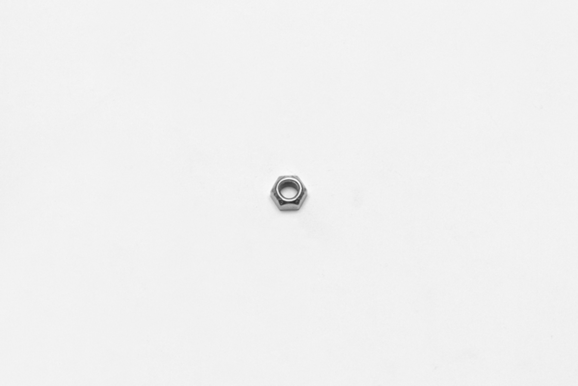 Picture of Wilwood nut 5/16-24 hex locking top-crimp clear zinc
