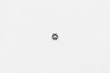 Picture of Wilwood nut 5/16-24 hex locking top-crimp clear zinc
