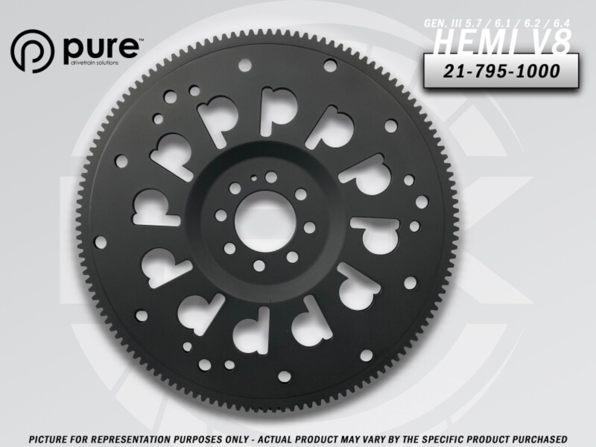 Picture of Pure Drivetrain Gen 3 Hemi V8 Transmission Flexplate