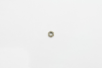 Picture of Wilwood nut 5/16-24 nylock shoulder std pattern zinc type ii gold