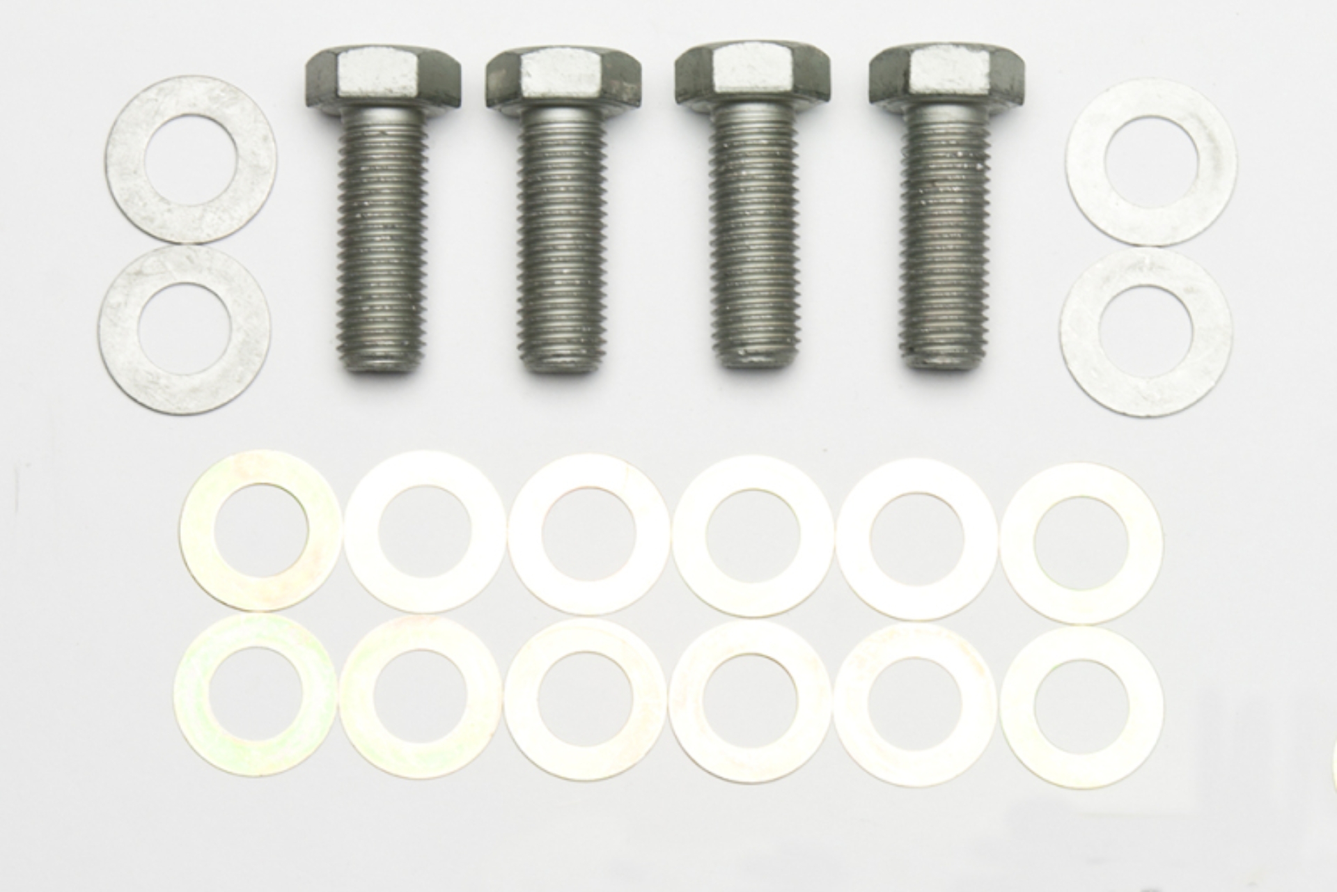 Picture of Wilwood bolt kit bracket to spindle M16-2.00 X45MM LG W/WASHER/SHIMS 4 pack