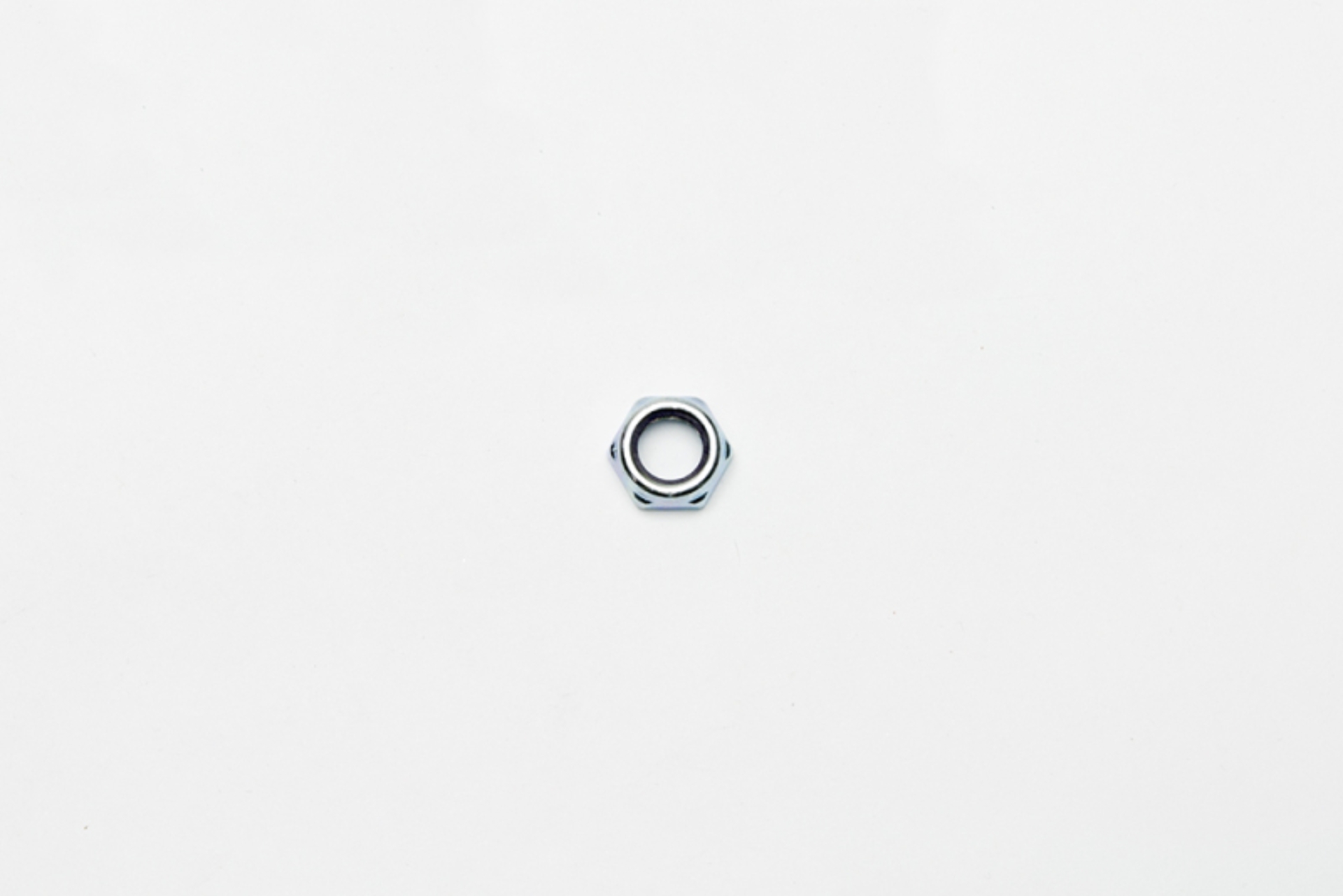 Picture of Wilwood nut 1/2-20 hex nylon-lock 5/16 high zinc