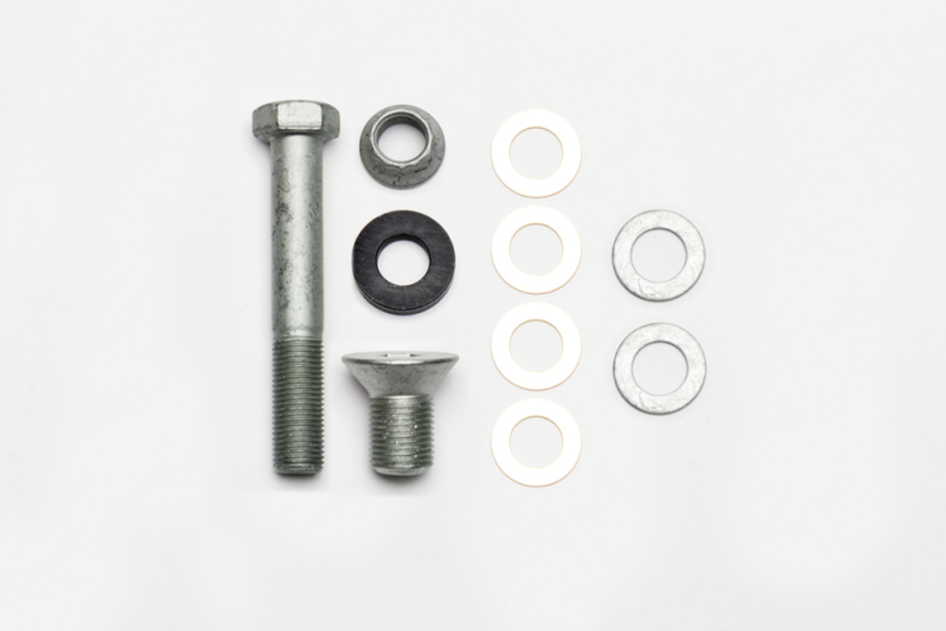 Picture of Wilwood bolt kit SPINDLE/BRACKET 5/8-28X1.12 1/2-20X3.25 spacer nut washer