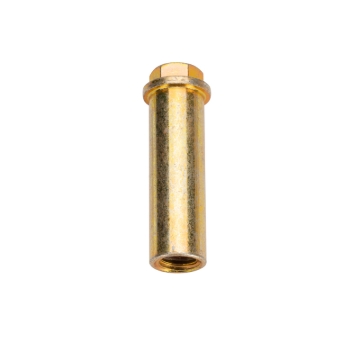 Picture of Wilwood pin pivot pedal 3/8-16 thd .50 ODX1.60 LG hex flange gold zinc