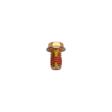 Picture of Wilwood bolt 3/8-16X.63 LG pivot pin hex flange gold zinc epoxy 1193-S