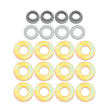 Picture of Wilwood bolt kit 7/16-20 nut washer shims aero radial bracket