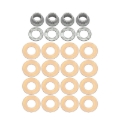 Picture of Wilwood bolt kit 1/2-20 nut washer shims SX/TX radial bracket