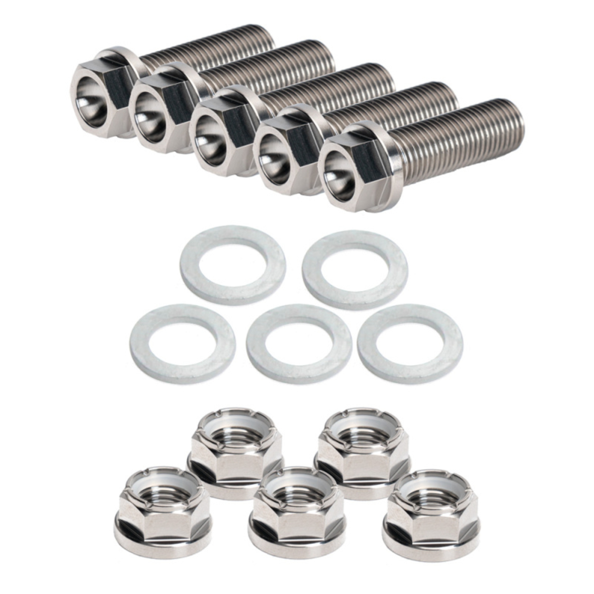 Picture of Wilwood bolt kit axle clamp 3/8-24X1.125 LG titanium
