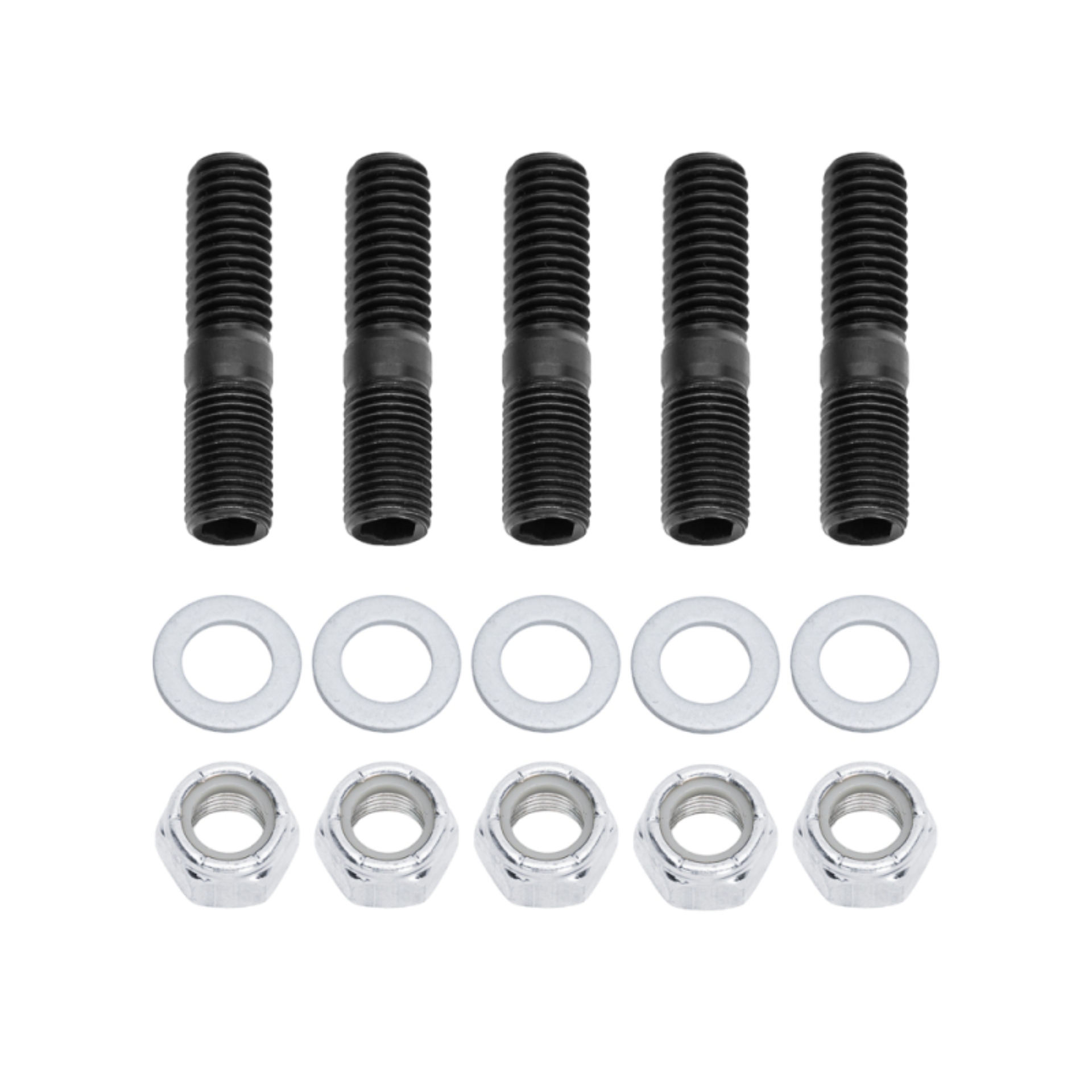 Picture of Wilwood bolt kit stud 7/16 OD 2.00 OAL nut washers drive flange