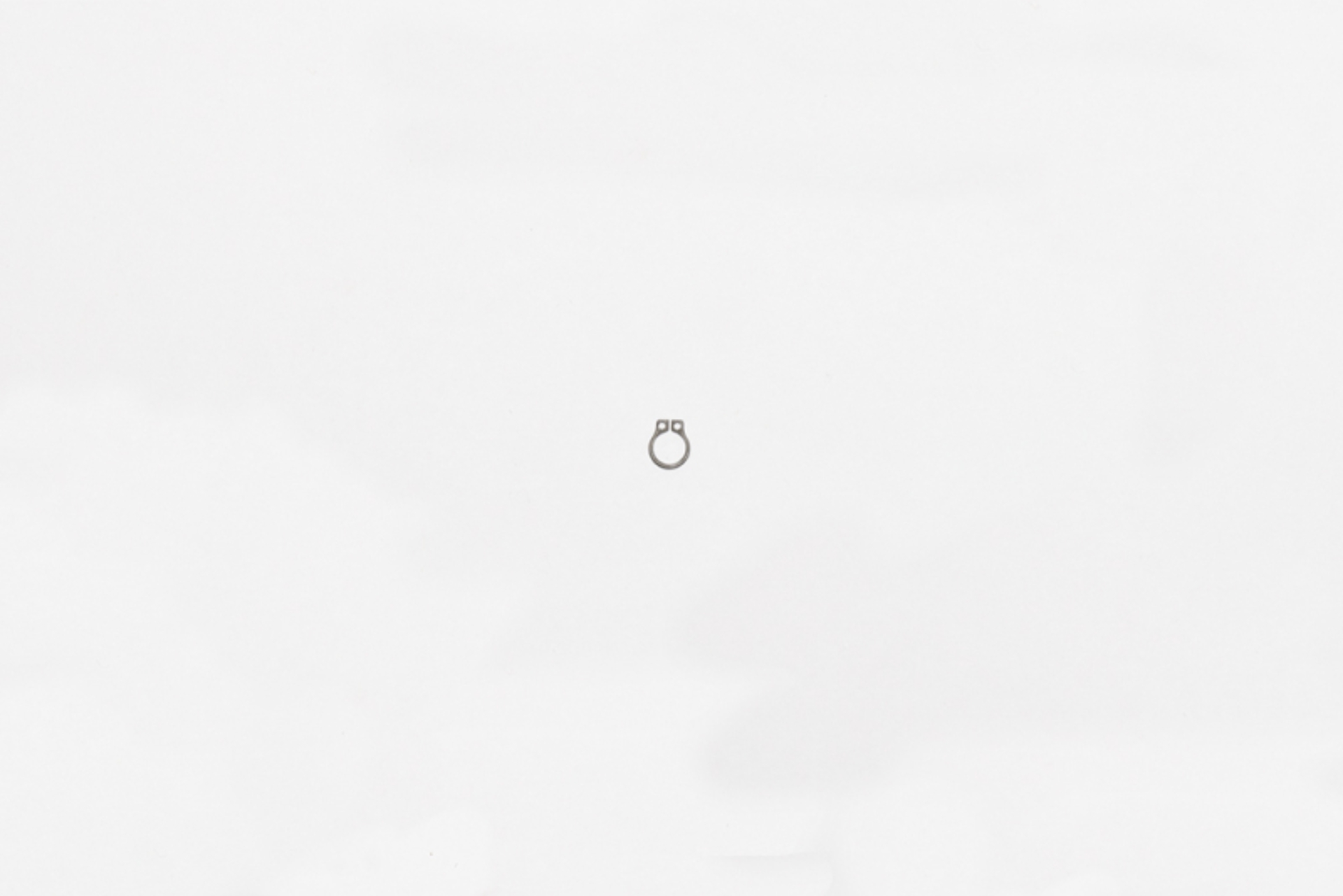 Picture of Wilwood retaining ring external SH-25 black phospate