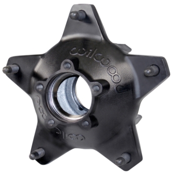 Picture of Wilwood hub starlite 55 std rear 1 ton bearing races black drilled stud