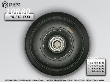 Picture of Pure Drivetrain 10R80/10R100 Ford High Performance Billet Torque Converter - Turbo w/ 5.0 V8