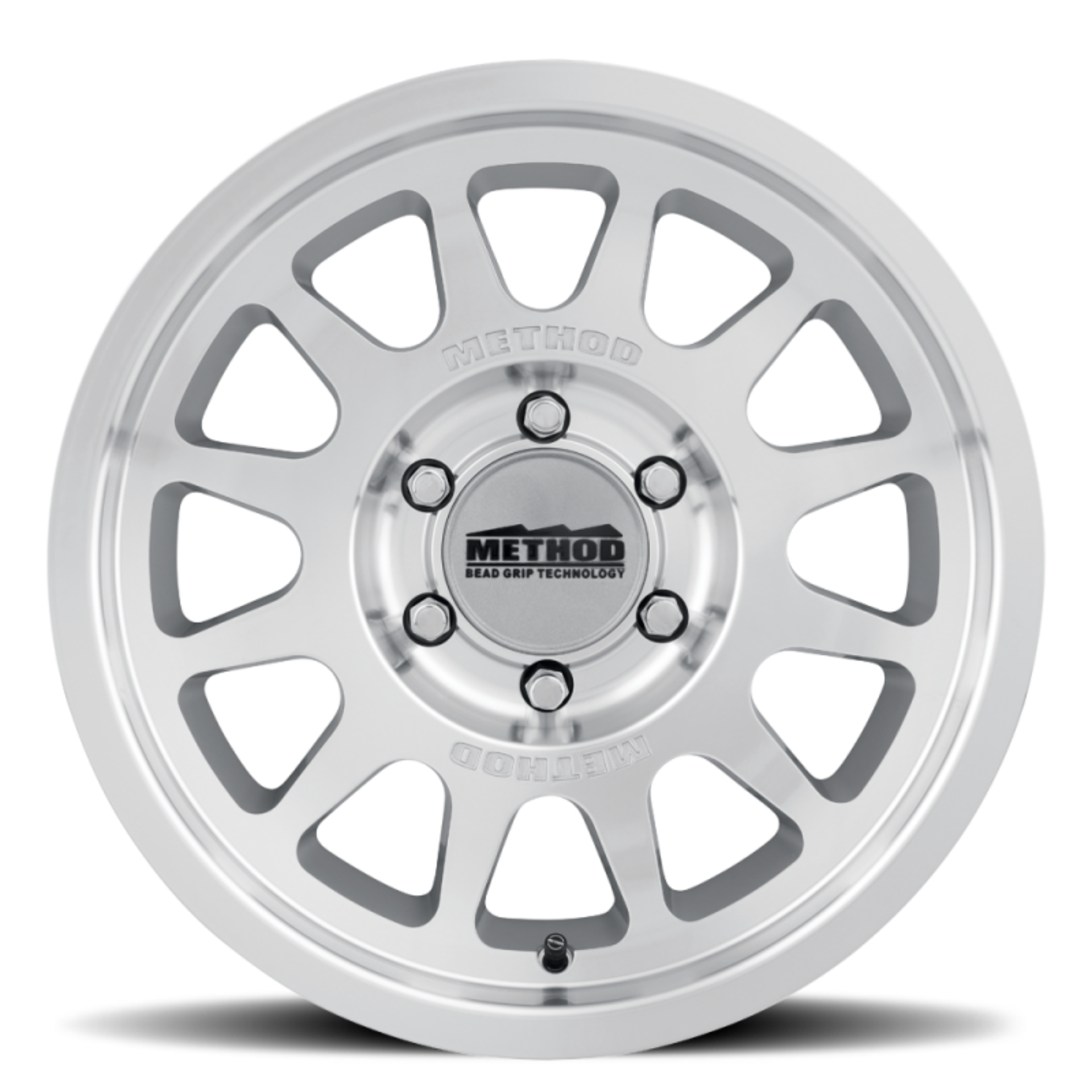 Picture of Method MR703 Bead Grip 20x9 0mm Offset 6x135 87mm CB - Machined Clear Coat