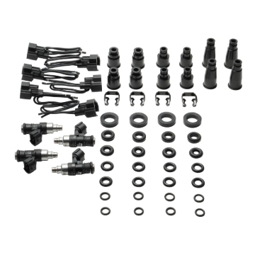 Picture of DeatschWerks Universal 4 Cylinder Import Injector Kit - Set of Four 2440cc Injectors