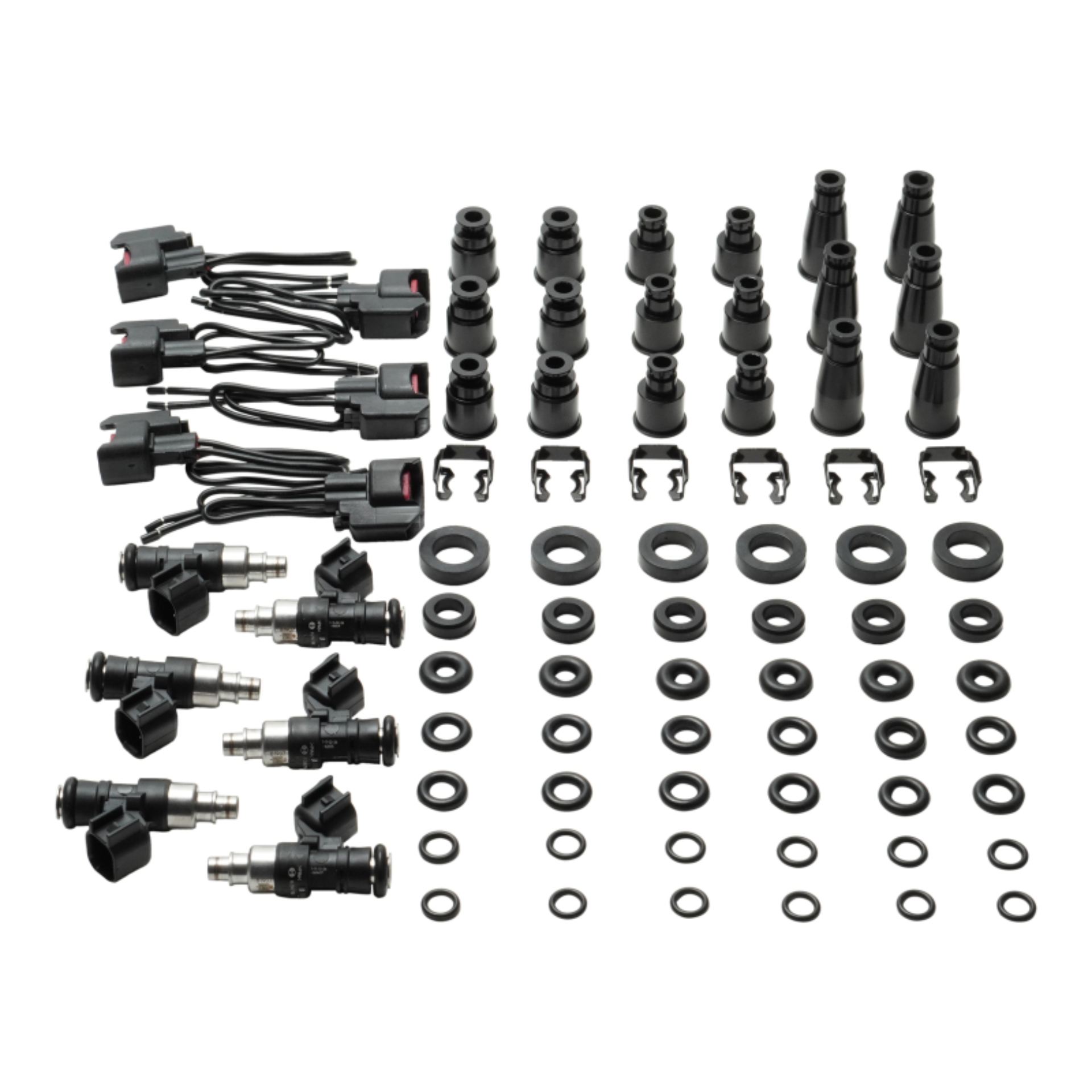 Picture of DeatschWerks DW 550cc Injector Sets-6 Cyl Fuel Injector Sets - 16U-IMP-0550-6