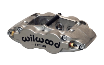 Picture of Wilwood Caliper-Forged Superlite 6R-ST-R/H - Nickel 1.62/1.12/1.12in Pistons 1.25in Disc