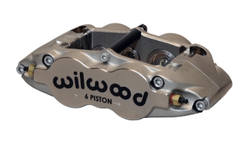 Picture of Wilwood Caliper-Narrow Superlite 6R-ST-RH - Nickel 1.62/1.12/1.12in Pistons 1.25in Disc
