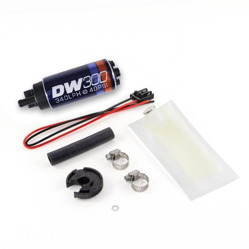 Picture of DeatschWerks DW DW300 Fuel Pumps w/Kits - 9-301-0848