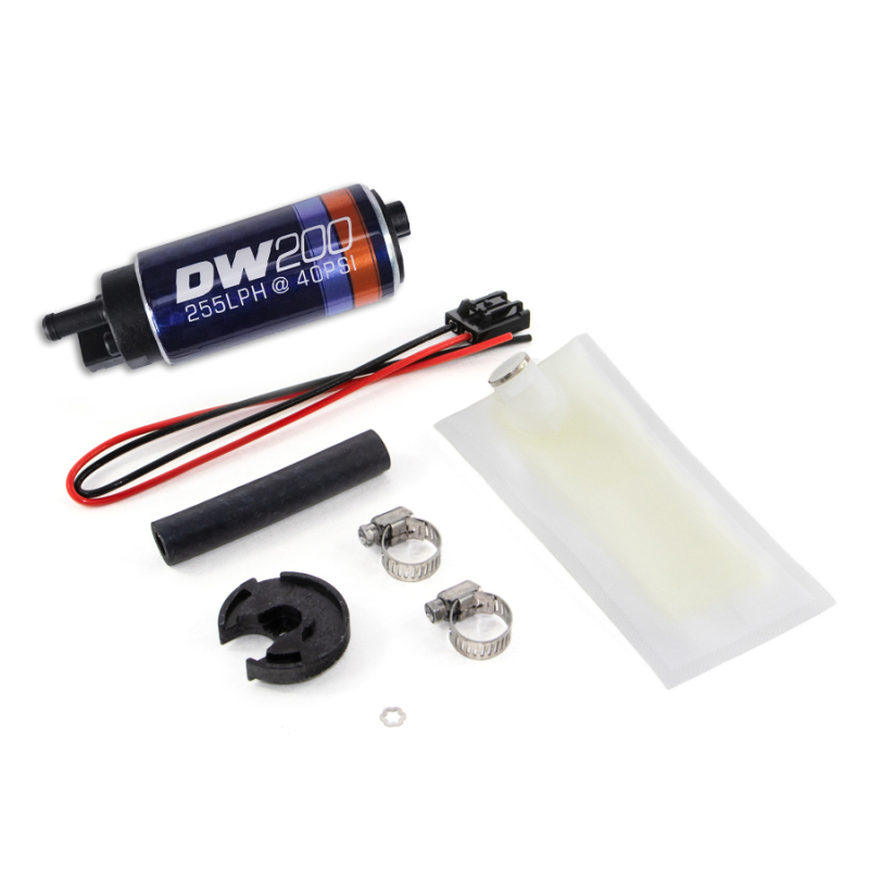 Picture of DeatschWerks DW DW200 Fuel Pumps w/Kits - 9-201-0848