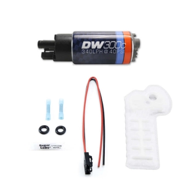 Picture of DeatschWerks 340lph DW300C Compact Fuel Pump 17-20 Honda Civic Type R (w/o Mounting Clips)