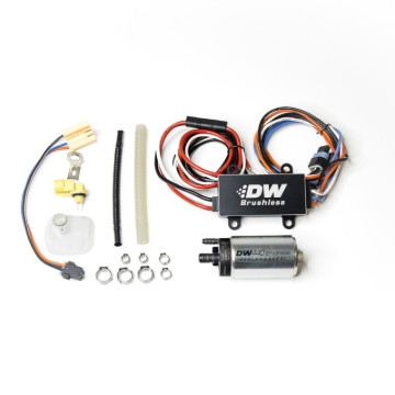 Picture of DeatschWerks DW440 440lph Brushless Fuel Pump Single/Dual Controller & Install 15+ Ford Mustang GT