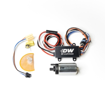 Picture of DeatschWerks DW440 440lph Brushless Fuel Pump Single/Dual Controller & Install 99-04 Ford Mustang GT