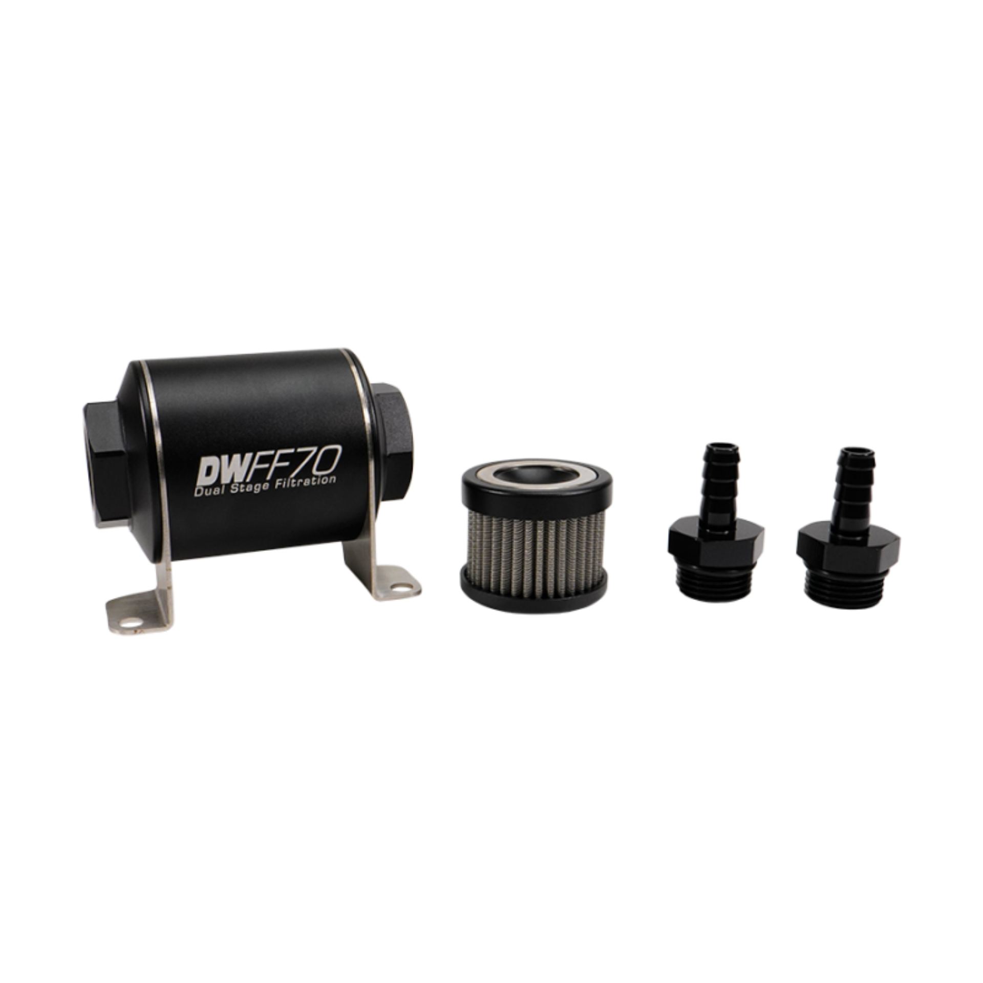 Picture of DeatschWerks DW 70mm Fuel Filter Kit - 8-03-070-100K-38